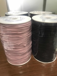 Cordon Élastique <span class=keywords><strong>3</strong></span> mm Corde Élastique Ronde Colorée Rouleau de 144 Yards Caoutchouc Amortisseur 1/8" Extensible Rond Noir Blanc Cordons Élastiques <span class=keywords><strong>3</strong></span> mm - Product Image 5