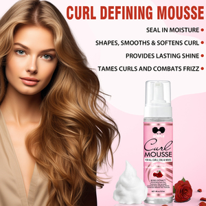 Private Label estratto di rosa arricciatura definizione <span class=keywords><strong>Mousse</strong></span> morbido volumizzante Anti-crespo migliora capelli naturali arricciatura schiuma per lo Styling <span class=keywords><strong>Mousse</strong></span> - Product Image 4