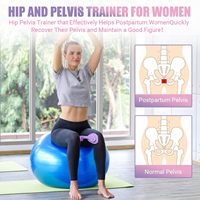ZJFIT Offre Spéciale Gym Hip Poussée Hip Trainer Exercice SPORTS Entraîneur de réparation musculaire du plancher pelvien pour Fesse Cuisse Maître