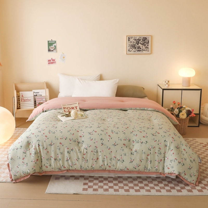 Orchards Design Comforter King Soft Creamy