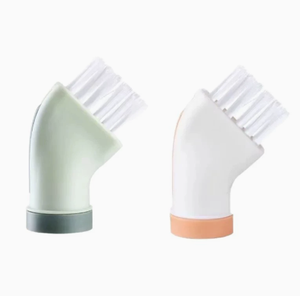 Cepillo de Limpieza Multiusos Creativo, Se Puede Conectar a Botellas de Agua Mineral, Cepillo de Limpieza de Doble Uso en Seco y Húmedo, Cepillo para Espacios Estrechos del Hogar - Product Image 1