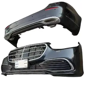 Groothandel Originele Auto Bumper Voor Mercedes Benz S-Klasse W223 Upgrade Amg Body Kit Voorbumper Met Grille Achterbumper Diffuser