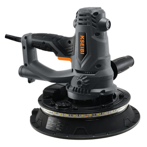Lijadora Eléctrica para Placas <span class=keywords><strong>de</strong></span> Yeso <span class=keywords><strong>de</strong></span> 1200W y 230V con Luz LED y Sistema <span class=keywords><strong>de</strong></span> Recolección <span class=keywords><strong>de</strong></span> Polvo, Disco <span class=keywords><strong>de</strong></span> Lijado <span class=keywords><strong>de</strong></span> 255mm con Velcro - Product Image 2