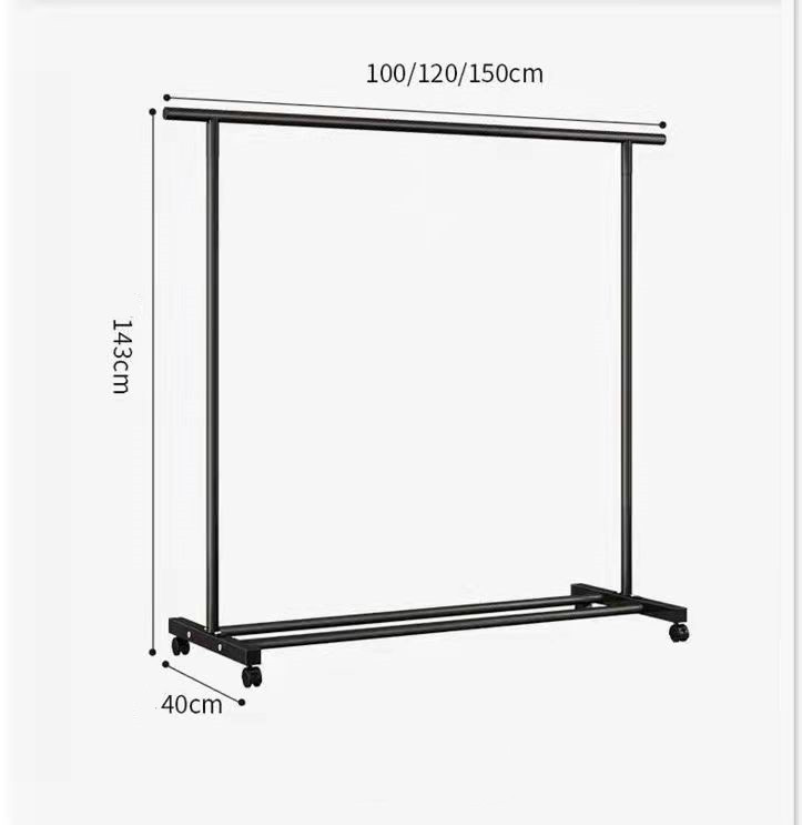 Customized Multi-function Single Pole Bedroom Clothes Hanger