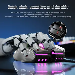 <span class=keywords><strong>Mouse</strong></span> para jogos profissional 12800 DPI 10D com <span class=keywords><strong>fio</strong></span> RGB <span class=keywords><strong>Mouse</strong></span> para jogos ergonômico superior programá<span class=keywords><strong>vel</strong></span> macro para jogadores - Product Image 6