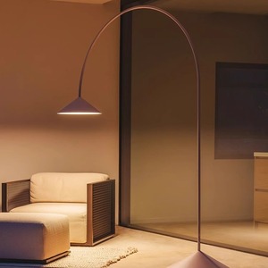 Modern Minimalist Macaron-Themed Flat Floor Lamp Aluminum Body for Hotel Lobby Fishing Lamp Sales Office Decorative Villa - Product Image 2