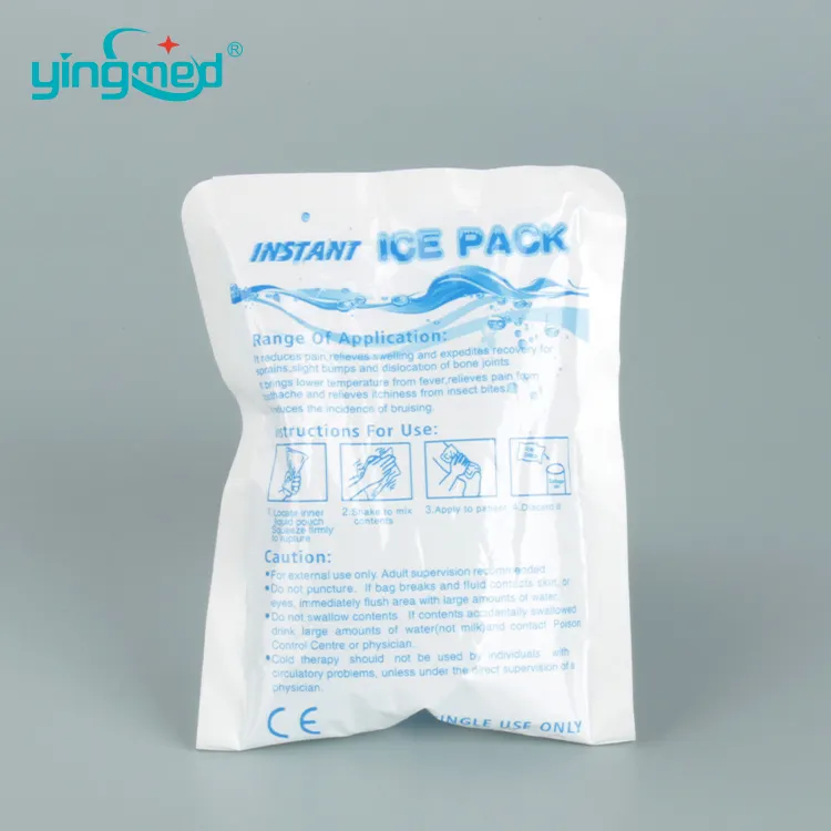खाद्य ग्रेड फ्रीज ठंडा पैक जेल तुरंत कोल्ड चेन आइस पैक ठंडा बैग बर्फ घन बैग डिस्पोजेबल सूखी बर्फ शीट