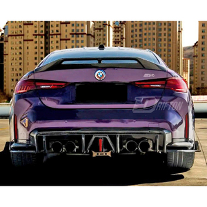 New 3D Brakelight Style Dry Carbon Fiber Bumper 3K/6K/12K <b>Weave</b> Glossy/Matte Finish for G80 G81 M3 G82 G83 M4 - Product Image 1