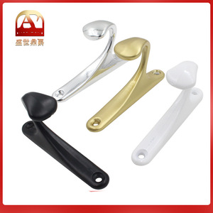 Gancho para puerta de aleación de zinc Denite, gancho individual para colgar abrigos, estilo moderno y duradero, no requiere perforación para puertas, ventanas o barandillas - Product Image 5
