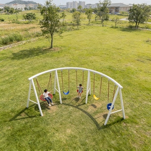 <span class=keywords><strong>Altalena</strong></span> per Bambini Confortevole e Sicura in Lega per Allenamento Sensoriale in Asilo - Imbottitura Morbida, Resistente e Personalizzabile - Product Image 2