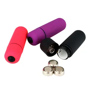 Seguro Silicone Tamanho do Bolso Viagem Amigável vibrador brinquedos sexuais para a mulher Mini Bala vaginal Vibrador Massager 1/10 Padrões de Velocidade