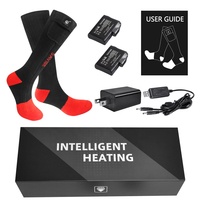Chaussettes chauffantes électriques de haute qualité pour l'hiver, pour hommes et femmes, pour les pieds, super thermiques, pour les pays éloignés