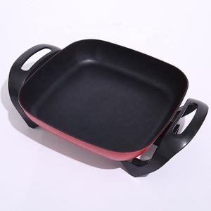 Cuisinière électrique portable de style coréen carrée de 5 L, cuisine saine, pot antiadhésif, chaudron électrique pour dortoir - Product Image 2