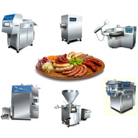 Máquina de Llenado de Salchichas y Queso Industrial Modelo 2000, con Vacío y Dosificación por Paletas, para Salchichas, Jamón, Pescado, Chorizo