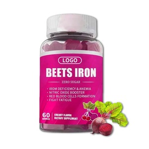 Bonbons gélifiés à la vitamine G pour adultes, sans sucre, améliorent l'immunité, favorisent la santé des cheveux, de la peau et des ongles, fabrication OEM ODM sur mesure, saveur naturelle - Product Image 1