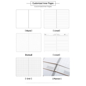 Libreta de Cuero PU Personalizada al por Mayor, A5 con Correa Elástica, Diario, Cuaderno con Logotipo de Marca Impreso - Product Image 6