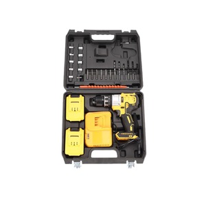 Perceuse électrique 002, couple de 35 Nm, 2600 tr/min, alimentée par batterie, rechargeable, marche avant/arrière, poignée pistolet - Product Image 1