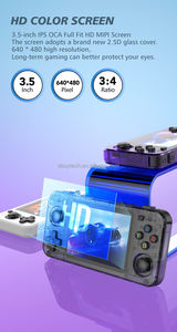 HiCyber R36H <b>Handheld</b> <b>Game</b> Console 3.5 Inch IPS Screen Retro <b>Game</b> Console Linux System Screen Portable Pocket Video <b>Player</b> - Product Image 3
