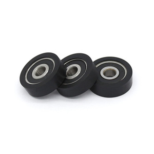 Factory Direct 625RS Shower Room Glass <b>Door</b> and <b>Window</b> Drawer <b>Rollers</b> with 5*20*6mm Rubber-Coated Bearings - Product Image 3
