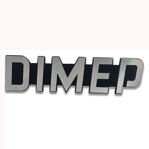 Targhette in Lega <span class=keywords><strong>di</strong></span> Alluminio Personalizzate con Taglio Diamantato, Badge Stampati in Letterpress a Tema Aziendale, Pressofusione per Apparecchiature Elettroniche - Product Image 1