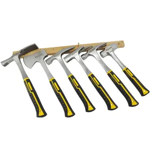 High quality high carbon steel anti-slip extra long arm Claw multi functional hammer