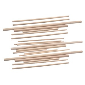 2022 Hot Unfinished Stick High Quality Birch Wooden Dowel Rods Round Wooden Stick Hardwood Craft Product Wooden Sticks For Diy