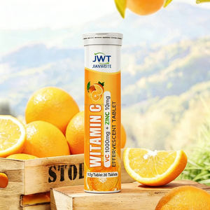 טבליות תוססות ללא סוכר של ויטמין <span class=keywords><strong>C</strong></span> פלוס אבץ D3 לתמיכה חיסונית - טבליות תוססות של ויטמין <span class=keywords><strong>C</strong></span> בעוצמה גבוהה 1000 מיליגרם - Product Image 6