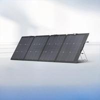 Panneau solaire portable pliable ECOFLOW 220W, chargeur solaire extérieur pour l'alimentation en énergie en camping