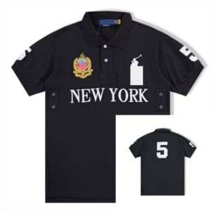 City Style Men's Clothing Men's Embroidered Short Sleeved Polo <strong>Shirt</strong>, High-quality Pure Cotton Summer Fashion <strong>Collar</strong> <strong>T</strong>-<strong>shirt</strong> - Product Image 1