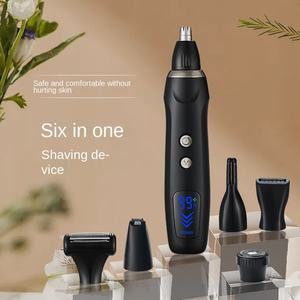 Nuevo juego de aseo eléctrico multifuncional Universal, USB, incluye depiladora, recortadora de <span class=keywords><strong>pelo</strong></span> de nariz, <span class=keywords><strong>moldeador</strong></span> de cejas, <span class=keywords><strong>pelo</strong></span> de acero inoxidable - Product Image 2
