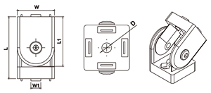 Bán Buôn 2020 Nhôm Có Thể Điều Chỉnh Pivot Doanh Khung 3030 4040 4545 Nhôm Hồ Sơ Kết Nối Chất Lượng Cao Cấp Chân Đế - Product Image 5