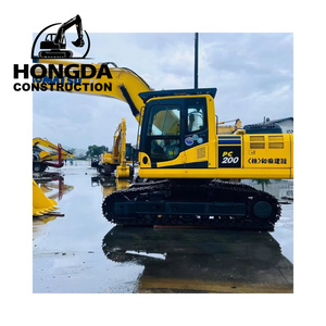 Komatsu รถตัก Pc200-8แบบใช้แล้วรถขุด PC200-8ไฮดรอลิกแบบญี่ปุ่น20ตันชั่วโมงต่ำ - Product Image 6