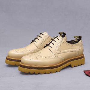 Wholesale Custom Men's Italian Formal Shoes Height Increasing Comfortable Wedding Business men's leather Dress Shoes&<b>Oxfords</b> - Product Image 2
