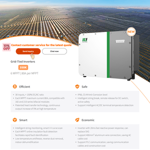 Convertisseur de puissance sur réseau haute puissance 350 kW, convertisseur triphasé relié au réseau avec 6 MPPT - Product Image 5