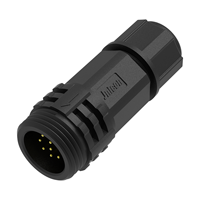 Connecteur étanche 20A 3 broches pour les entraînements de moteurs industriels, les équipements d'automatisation, les câbles d'alimentation des actionneurs et les systèmes de câblage de machines