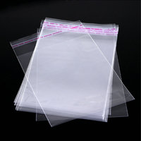 Nouveauté : Sacs en plastique transparent OPP personnalisés pour chemises, vêtements, t-shirts, sous-vêtements, emballages de vêtements
