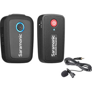ระบบไมโครโฟนไร้สาย Saramonic Blink500 <span class=keywords><strong>B1</strong></span> แบบสองช่องสัญญาณ 2.4GHz สำหรับกล้องถ่ายรูป สมาร์ทโฟน และกล้อง DSLR - Product Image 1