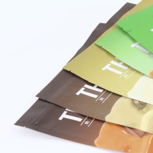 Sachets Mylar personnalisés imprimés en différentes couleurs, refermables, avec logo, pour chocolat, fruits en poudre - Product Image 5