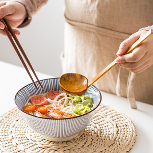 Wooden Spoon Set 4 Pieces Heat Resistant Long Handle For Soup Noodle <b>Pan</b> Cooking Utensils - Product Image 2