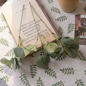 Tige d'eucalyptus artificielle CallaFloral, grise, branche unique, pour décoration de maison, mariage, style Insta, bouquet, art mural - Product Image 1