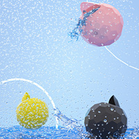 Nouveaux ballons d'eau en silicone unisexes de la marque AFB, balles océaniques pour les combats d'eau estivaux des enfants - Créatifs et anti-stress