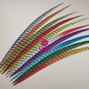 Plumes artificielles durables de faisan zébré pour la confection de chapeaux, costumes de carnaval, accessoires de mode et décorations intérieures - Product Image 2