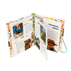 OEM Oeuvre d'art personnalisée à colorier, <span class=keywords><strong>livre</strong></span> de poche imprimé en offset à couverture souple pour enfants, impression de livres d'histoire de lecture à couverture souple - Product Image 2