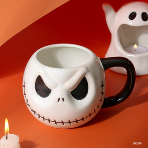 Tazza da Ufficio Personalizzata a Forma di Fantasma con Logo Personalizzato <span class=keywords><strong>Regalo</strong></span> di Halloween Tazza in Ceramica - Product Image 5