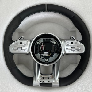 Piezas Interiores Automotrices de Fábrica, Conjunto de Botones Dragonfly, <span class=keywords><strong>Volante</strong></span> de Fibra de Carbono para <span class=keywords><strong>Mercedes</strong></span> <span class=keywords><strong>AMG</strong></span> E300 C200L SK - Product Image 5