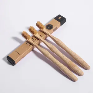 Environmentally Friendly Bamboo Toothbrush Can Be Customized Disassembled Hotel Travel Toothbrush Suppliers
