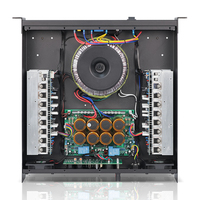 Amplificateur de puissance stéréo 2 canaux de classe H de haute qualité CA6 500W/750W 8/4 ohms, utilisation sur scène audio professionnelle, XLR 20Hz-20KHz