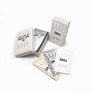 Factory printed adult life encourage cards games Affirmative card gaming fun Customized Design Interesting Game Cards