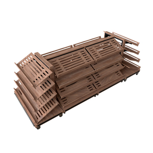 Étagère gondole double face en métal robuste Highbright pour supermarché et boulangerie - Product Image 5