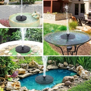Fuente Solar Pequeña para Jardín, Piscina Exterior, Baño para Pájaros, Modelo Flotante con Flujo de Agua PQ-2 - Product Image 5
